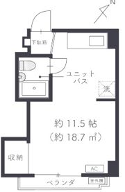 ロイヤル河原町五条の間取り画像