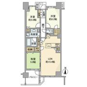 プラウド桜台の間取り画像