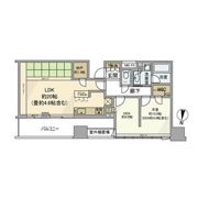 プラウドタワー立川の間取り画像