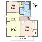 ベルハイム参番館Cの間取り画像