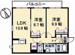 シャーメゾンKOGOの間取り画像