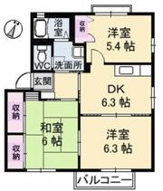 ソレイユ B棟の間取り画像