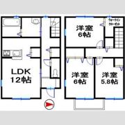 アルターナ英賀保の間取り画像