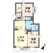 シーサムの間取り画像