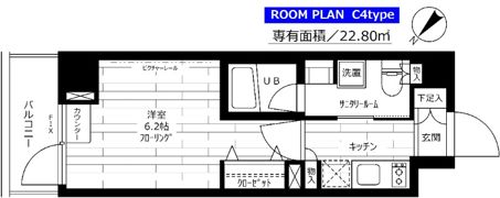 ステージグランデ新桜台の間取り画像