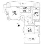 恵美酒Gマンションの間取り画像