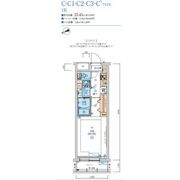 リヴシティ立川ミッドの間取り画像