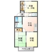 スターハイツCの間取り画像