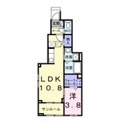 クレストールⅣ Aの間取り画像
