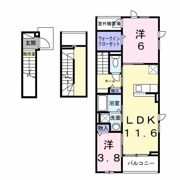 クレストールⅣ Bの間取り画像