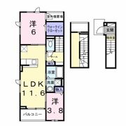 クレストールⅣ Bの間取り画像