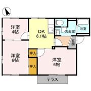 ライフタウニーA街区 4号棟の間取り画像