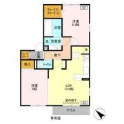 アルページュ Aの間取り画像