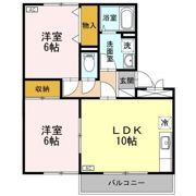 ロイヤルガーデン Bの間取り画像