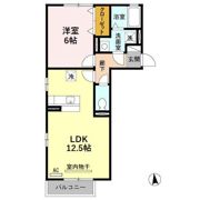 casa・L B棟の間取り画像