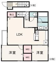 グランメゾン草薙の間取り画像