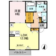 ラフィーネ徳庵の間取り画像
