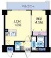 ル・レーヴ茨木の間取り画像