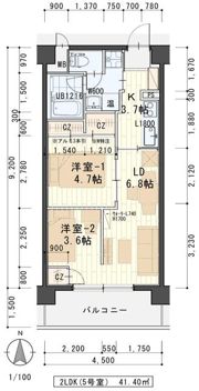 SENDAI忠恕館の間取り画像
