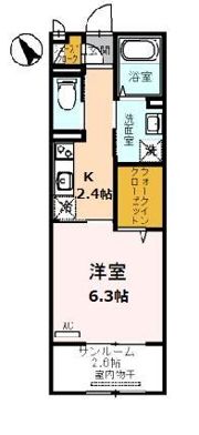 フローラルの間取り画像