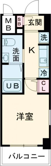 エスリード神戸WESTの間取り画像