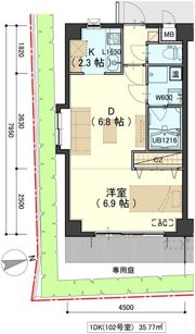 スワローヒルズMHの間取り画像
