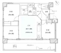 ロワール横濱鶴見の間取り画像