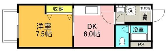 フジビュー矢向の間取り画像