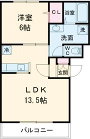 ユリシスの間取り画像