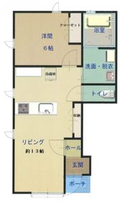 EDOVIIIの間取り画像