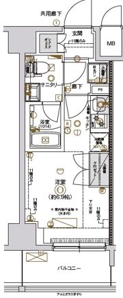 CREST TAPP川崎Ⅱの間取り画像