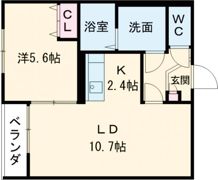 インフィニティ宮前の間取り画像
