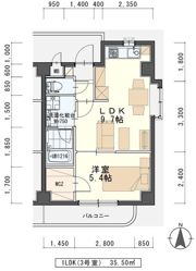 しゃとれ福室の間取り画像