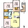 プルミエール屯田の間取り画像