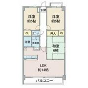 社ヶ丘ヒルズの間取り画像