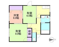 ヴィラたかつみⅡの間取り画像