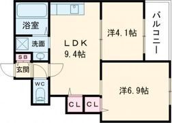 F asecia caphの間取り画像