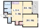 F asecia caphの間取り画像