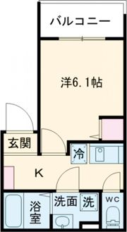 エクセルワンズ観月橋の間取り画像