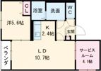 インフィニティ宮前の間取り画像