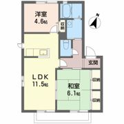 グリーンヒルズ丸山の間取り画像