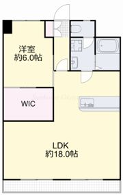 さつきマンションの間取り画像