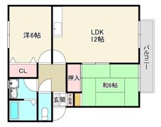アンフィニーヨシモトの間取り画像