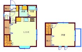 阿部邸の間取り画像