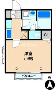 メゾンクレールの間取り画像