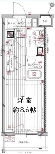 レガリス中野鷺宮の間取り画像