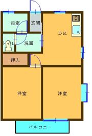 SOUBUハイツ吉倉Bの間取り画像
