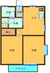 SOUBUハイツ吉倉Bの間取り画像