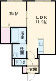 PERFECT PARTNER RESIDENCE B棟の間取り画像