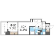ミラージュパレス本町Departの間取り画像